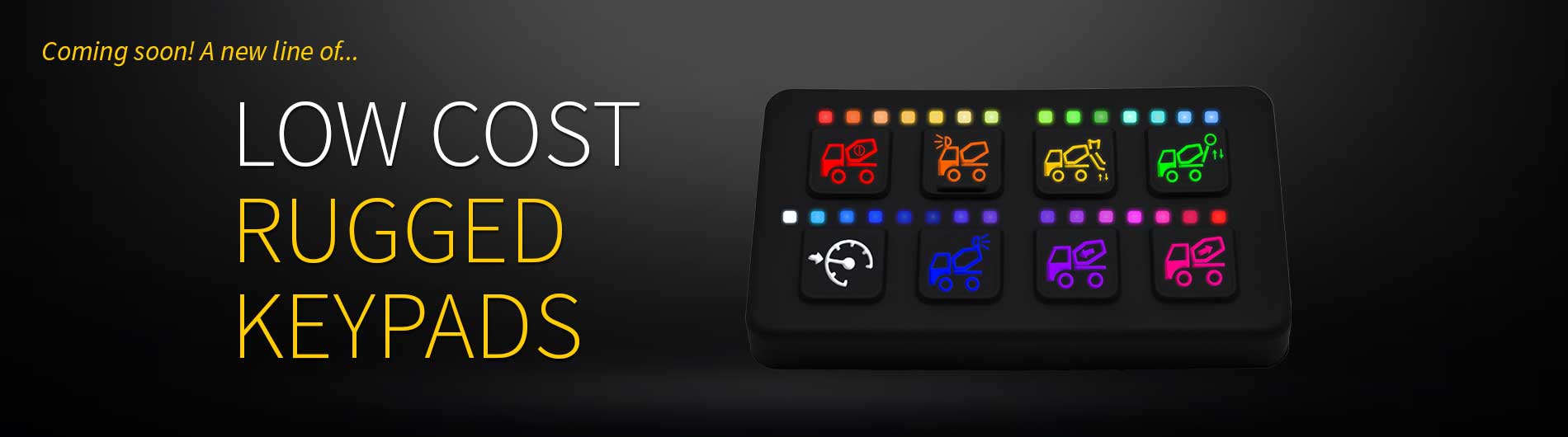 HED new low cost keypad